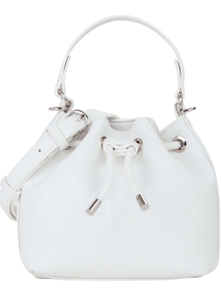 Valentino By Mario Valentino, Bucket Bag Syria White